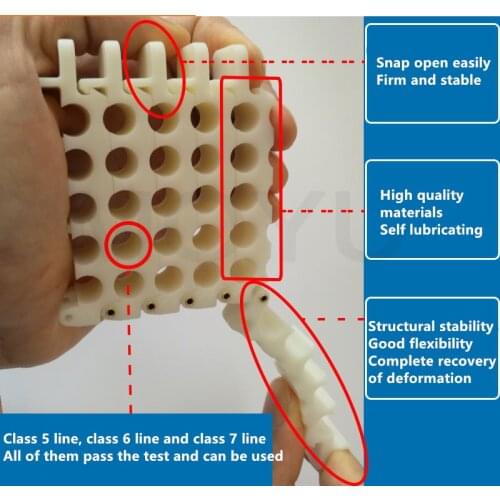 Machine room harness Carding device tool Class 5 line and class 6 line Cable arrangement Cluster combing device Line arrangemen