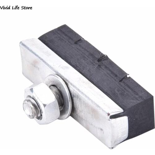 4Pcs Vintage Bike Brake Blocks For Classic Bike Cycle Bicycle Cycling Caliper V-Brake Pads Braking Shoes Holder Accessories
