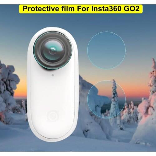 1/2Set Lens Protective Film for Insta360 GO2 Screen Protective Tempered Film Gimbal Cover for Insta360 go2 Camera Accesorios