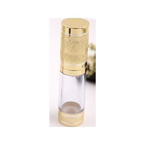 15ml Makeup Tools Transparent Essence Liquid Pump Press Bottle,AS Airless Lotion Bottles Cosmetic Container Cheap Trave Vials