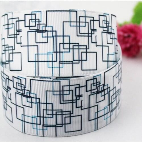 16mm/22mm/25mm/38mm/75mm white print grosgrain ribbon 10/25/50yards DIY gift wrap sewing wedding decor ribbon