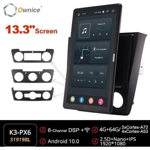 Ownice Android Car Radio 1din for Skoda Yeti 5L 2009-2014 Car Auto Audio Video System Unit HDMI 13.3 Inch 1920*1080