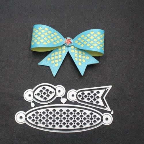 Bow Metal Cutting Dies Embossing For Scrapbooking Dies Cut 3D Flower Stamp Card Photo Decor Craft Die 2018 New