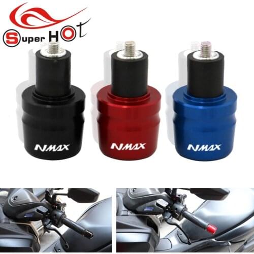 For YAMAHA NMAX155 NMAX 155 N MAX 155 N-MAX155 N-MAX 155 Motorcycle Accessories CNC Handlebar Hand Grips Handle Bar End Cap