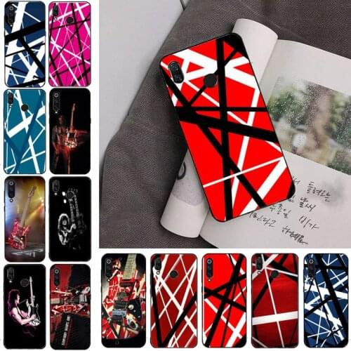 Eddie Van Halen Graphic Guitar Phone Case For Redmi note 8Pro 8T 9 Redmi note 6pro 7 7A 6 6A 8 5plus note 9 pro case