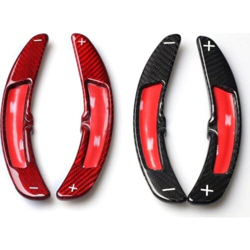 Carbon Steering Wheel Shift Paddle Shifters for Porsche Macan 718 911 997 996 Panamera Cayenne GTS 918 Spyder Boxster Car Cover