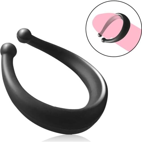 OLO Cock Ring Male Foreskin Corrector 2Pcs/set Silicone Sex Toys for Men Male Delay Ejaculation Penis Ring
