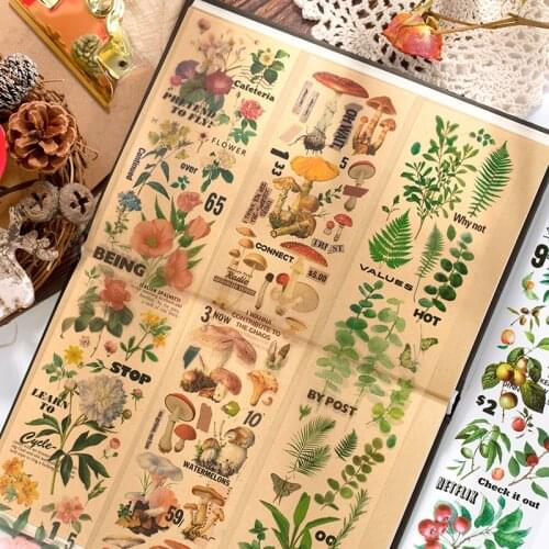 16pcs/LOT collection series Creative decoration DIY PET separate loading tape stickers