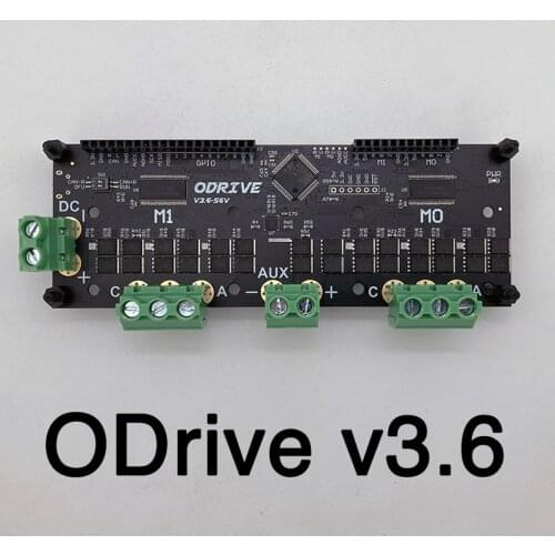 ODrive 3.6 FOC BLDC AGV Servo Dual Motor Controller High Power Development Board