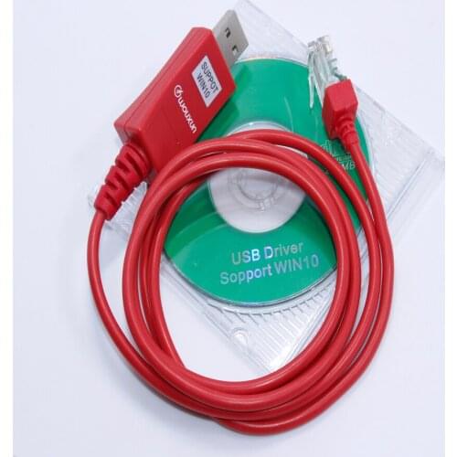 Original Wouxun USB Programming Cable Win 10 For Wouxun KG-UV920P KG-UV950P Car Radio Mobile Radio Ham Radio+CD Driver