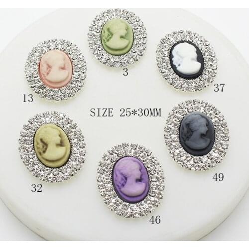 Mix Color Beautiful Flatback Sewing Buttons DIY Handwork Card Ribbon Flower Holiday Party Decoration 5Pcs/lot Wholesale Prices