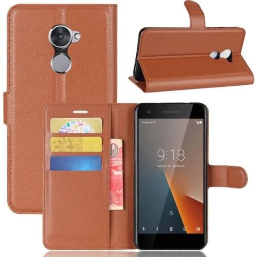 For Vodafone Smart V8 Luxury Wallet Flip Leather Case for Vodafone Smart V8 VFD-710 phone back Cover case with Stand Etui funda