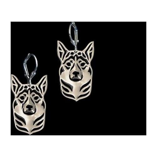 Norwegian Lundehund Drop Earrings Pet Dog Earrings