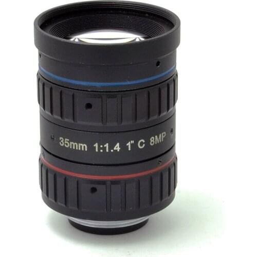 Smart security SL-C3514M F1.4 35mm 1 I inch 8megapixel 4K UHD CCTV F1.4 75mm 35mm C Mount Lens 20mm 50mm f1.4 CCTV Lens