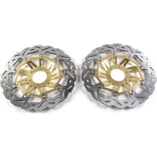 2PCS Motorcycle CNC Brake Discs Rotors Disk for Honda CRF1000L CRF L AFRICA TWIN ABS 2016 2017 2018 2019 / ADV ABS 2018-2019