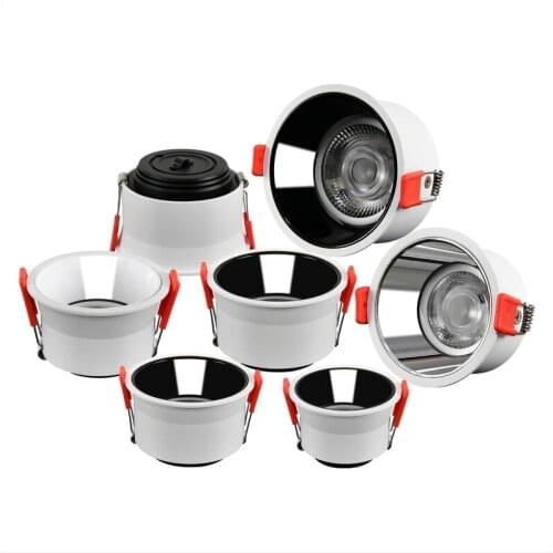 Embedded Dimmable Led 5W7W9W12W15W Downlight Round Light AC220 240v Lamp Ceiling Light Spot Led Embutir TV Background Room Foyer