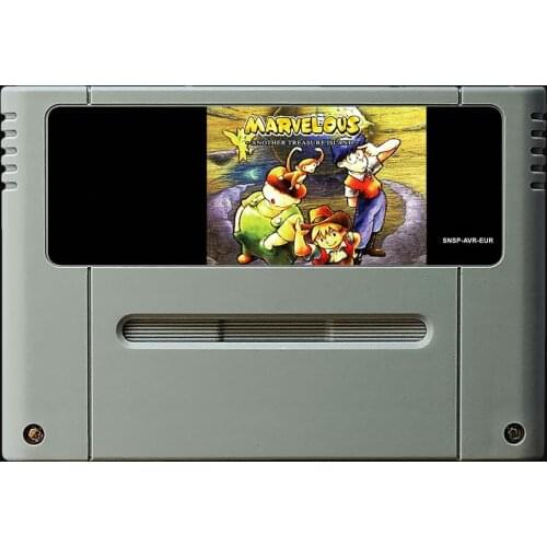 16Bit Games ** Marvelous - Another Treasure Island ( PAL EUR Version!! English Language!! )