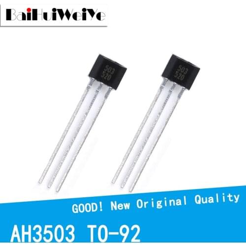 20PCS/LOT AH3503 UGN3503UA 3503 503 A503 Hall sensor Hall Effect Sensor TO-92S New Original Good Quality Chipset
