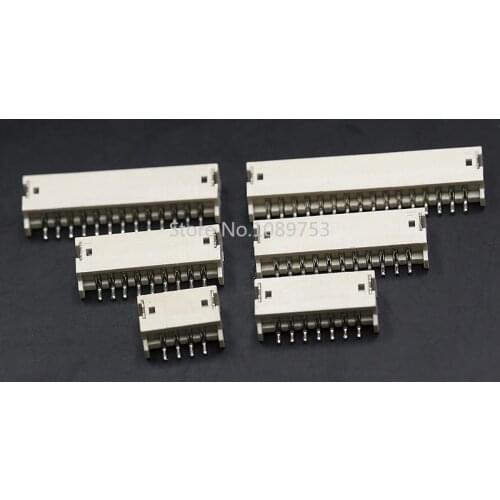 20PCS ZH1.5MM Horizontal SMD Connector Terminal Socket Mini Micro 1.5mm ZH 2P 3P 4P 5P 6P 7P 8P Plug Connector