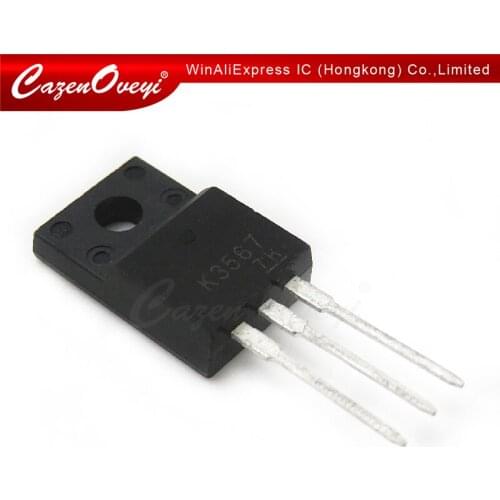 5pcs/lot 2SK3567 K3567 TO-220F 3.5A 600V new original quality assurance In Stock