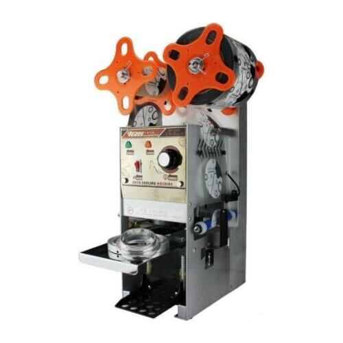 Automatic Cup Sealing Machine Electric Sealer Tool For Milk Tea Coffee shop 220V