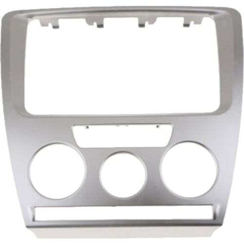 Car DVD/CD Radio Stereo 2DIN Fascia Panel Refitting Frame Facia Trim Install Mount Kit for Skoda Octavia 2007-2009