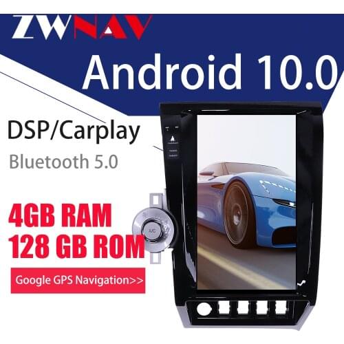 4G128G 13.6 inch PX6 Android 10 Tesla style HD screen Car GPS Navigation For Toyota Tundra Sequoia 2007-2013 Carplay Fast boot