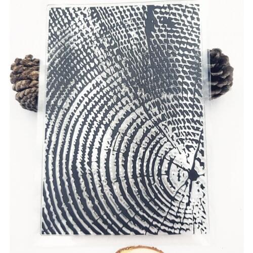 Hot 11*16cm Wood rings Transparent Clear Stamps / Silicone Seals Roller Stamp for DIY scrapbooking photo album/Card Making