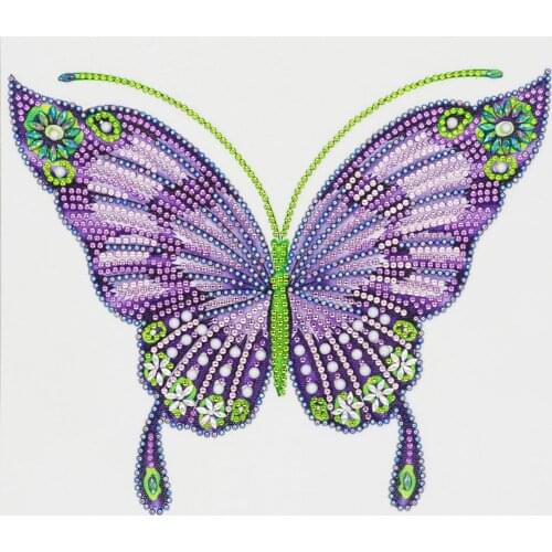5D DIY Special Shaped Diamond Painting Butterfly Cross Stitch Embroidery Rhinestones Mosaic Kits Home Wall Decor Hot