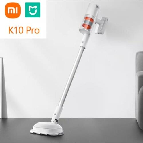 New XIAOMI Vacuum Cleaner Mijia Wireless Vacuum Cleaner K10 Pro with The Dual Rotating Electric Mop Brushes LED Screen 150AW