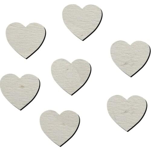 O77 Sextet Heart Ornament Wooden Object paintable decorative objects декоративные предметы под роспись