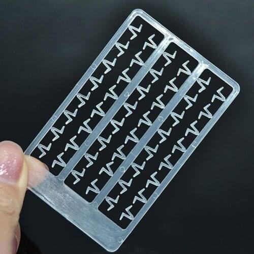 5 Pcs/Bag Plastic Bait Stop Rod Carp Fishing Boilie Bait Drill Stop V Stopper Carp Hair Rigs Carp Coarse Fishing Tackle Supplies