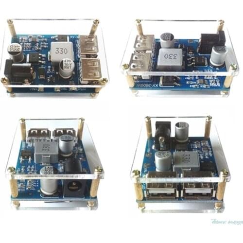 1PC DC-DC Step Down Power Supply Module 24V/12V To 5V 5A Converter Replace LM2596S