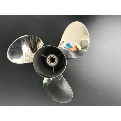 Free shipping 9 1/4X8 STAINLESS STEEL Propeller Motors For Yamaha 9.9HP-15HP Outboard Engine Propeller marine propellers