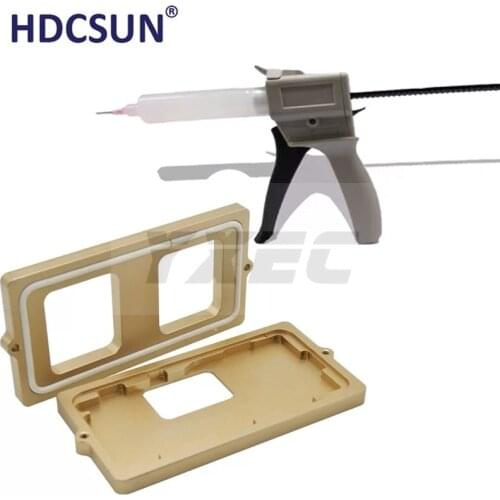 LCD With Frame Laminating Protecting Mould With Middle Frame Laminating press Protection Mould for Iphone X XS+ 30ml frame glue