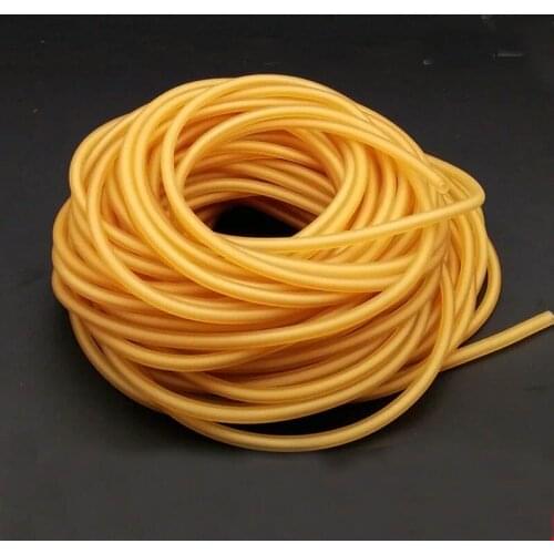 10M 6090 Hunting Sling Shot Rubber Tube Sporting Natural Latex Tube Slingshot Plain Color Replacement Band Accessories