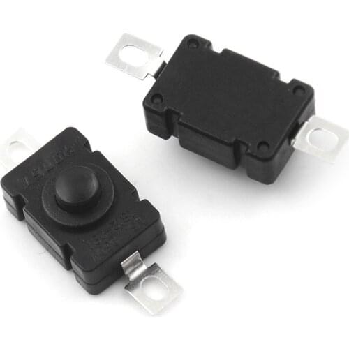 10pcs/lot 1.5A 250V Flashlight Switches Self SMD Type Locking Push Button Switches 18 x 12mm