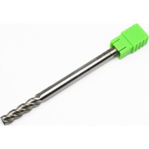 D6X24LXD6X98L 1PC 3 Flutes Carbide End Mill Set Mayitr Tungsten Steel HRC50 Hardness CNC