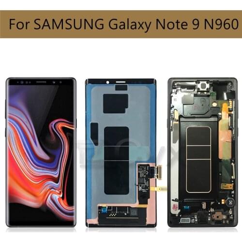 For Samsung Galaxy Note 9 LCD N960F N9600 N960U Display Touch Screen Digitizer Assembly For Samsung note 9 Display Burn Shadow