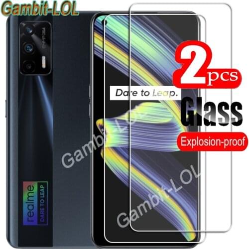 For Realme X7 Max 5G Tempered Glass Protective ON OPPO X7Max 6.43Inch Screen Protector Smart Phone Cover Film