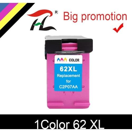 HTL Ink Cartridges 62 62xl HP Officejet 5740 de 5741 5742, 5743, 5744,5540, 5544, 5545, 5546, 5548