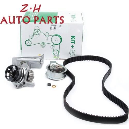 530 0181 10 Timing Tensioner Belt Water Pump Kit For Audi A4 A6 S4 S6 VW Passat Seat Skoda 1.8L 2.0L 20V 06B109477A 06A121011F