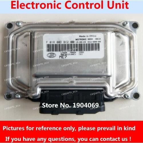 Engine Computer Board F01R00DBC2 F01RB0DBC2 BBE3612100C1 ME7 ECU F01R00DEL8 F01RB0DEL8 BBF3612100 For Lifan Car