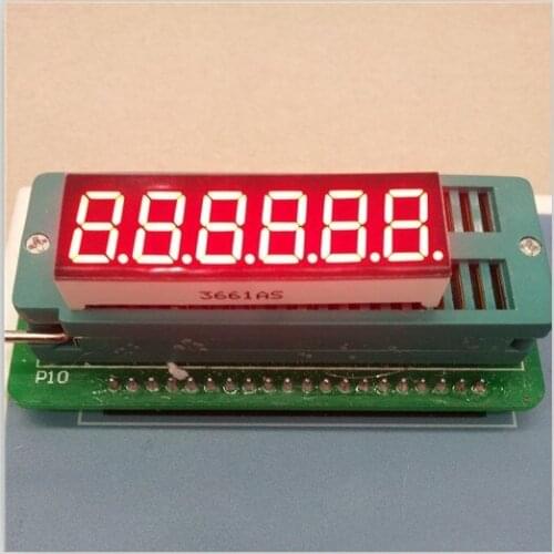 Common cathode/Common anode 0.36 inch digital tube 6 bits digital tube led display 0.36inches Red digital tube Red