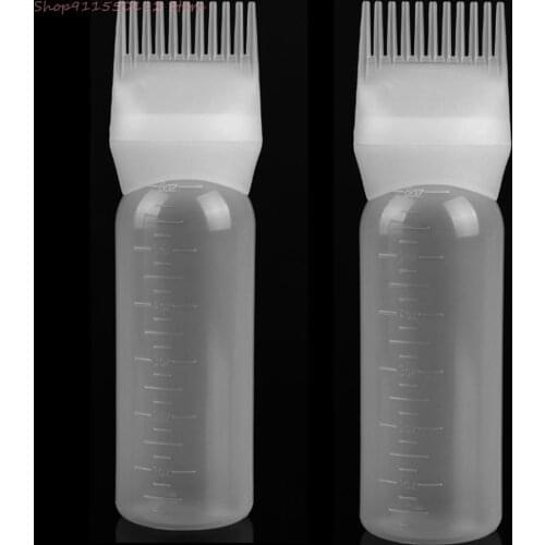 1Pc Professionele Haarverf Fles Applicator Borstel Doseren Salon Haarkleuring Verven Haar Stomerij Fles Voor Meisjes