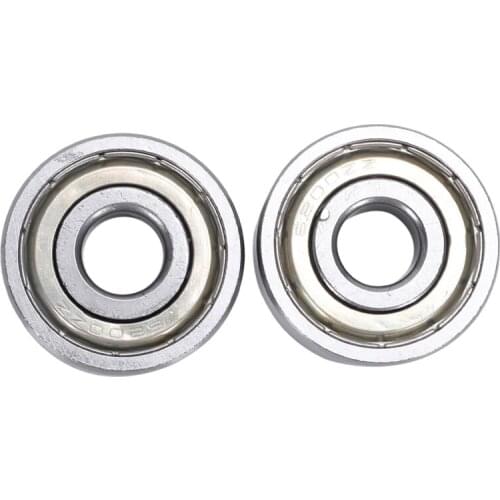 2 Pcs 6200ZZ 10Mm X 30Mm X 9Mm Double Shielded Ball Bearings