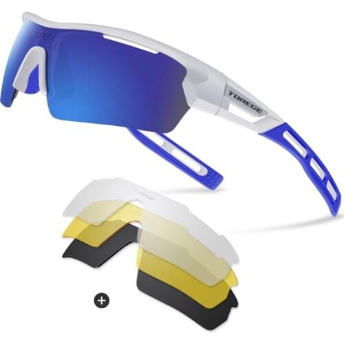 TOREGE Brand Designer High Quality Polarized Sunglasses for Men Women Running Driving Fishing Golf Baseball Glasses Goggles