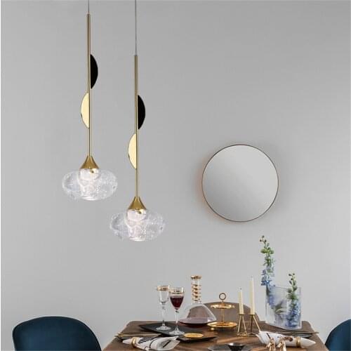 Modern Pendant Light for Dining Room Master Bedroom Nordic Design Light Hanging Lamp Pendant Light Loft Art Decor Light Fixtures