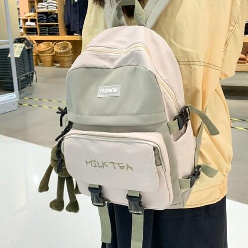 New Waterproof Nylon Women Backpack Female High Quality Schoolbag for Teenage Girls Travel Bag College Laptop Backpacks 50