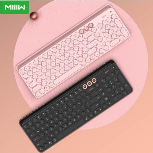 Xiaomi MIIIW Bluetooth Dual Mode Keyboard 104 Keys 2.4GHz Multi System Compatible Wireless light Computer Laptop Tablet Keyboard